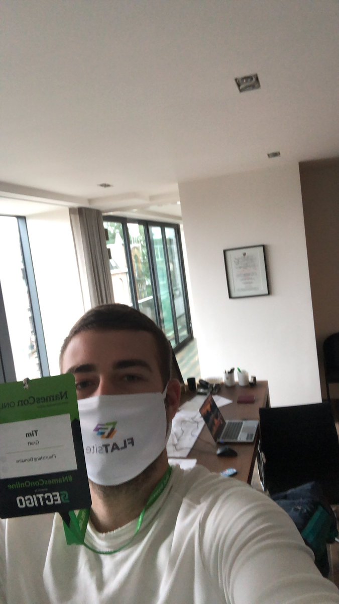 GraftTim's tweet image. Ready for namescon!