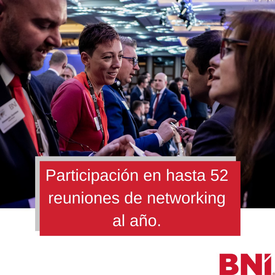 ¡Nuestros Miembros disfrutan de un crecimiento comercial sin precedentes! 👏  

BNI proporciona un entorno positivo, de apoyo y estructurado para el desarrollo y el intercambio de referencias comerciales de calidad.

#BNI #AvanzandoYCreciendoJuntos