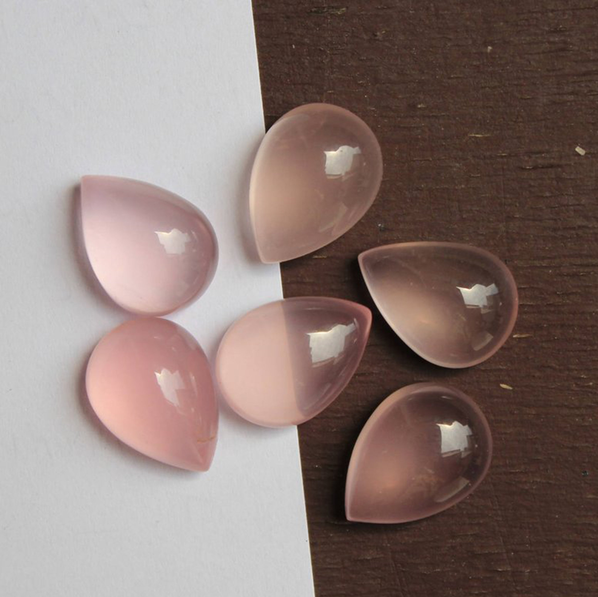 100%Natural Dendrite Opal  Pear Shape Cabochon Calibrated Size Loose Gemstones 5x7,6x8,7x9,8x10,10x12,10x14,13x18,15x20,16x22,18x25,20x30 mm