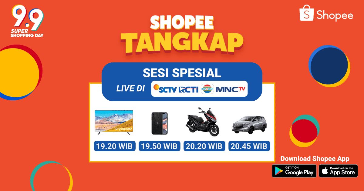 Main Shopee Tangkap dan dapatkan Grand Prize Samsung 43" Smart TV! shp.ee/t2sqcvynuff