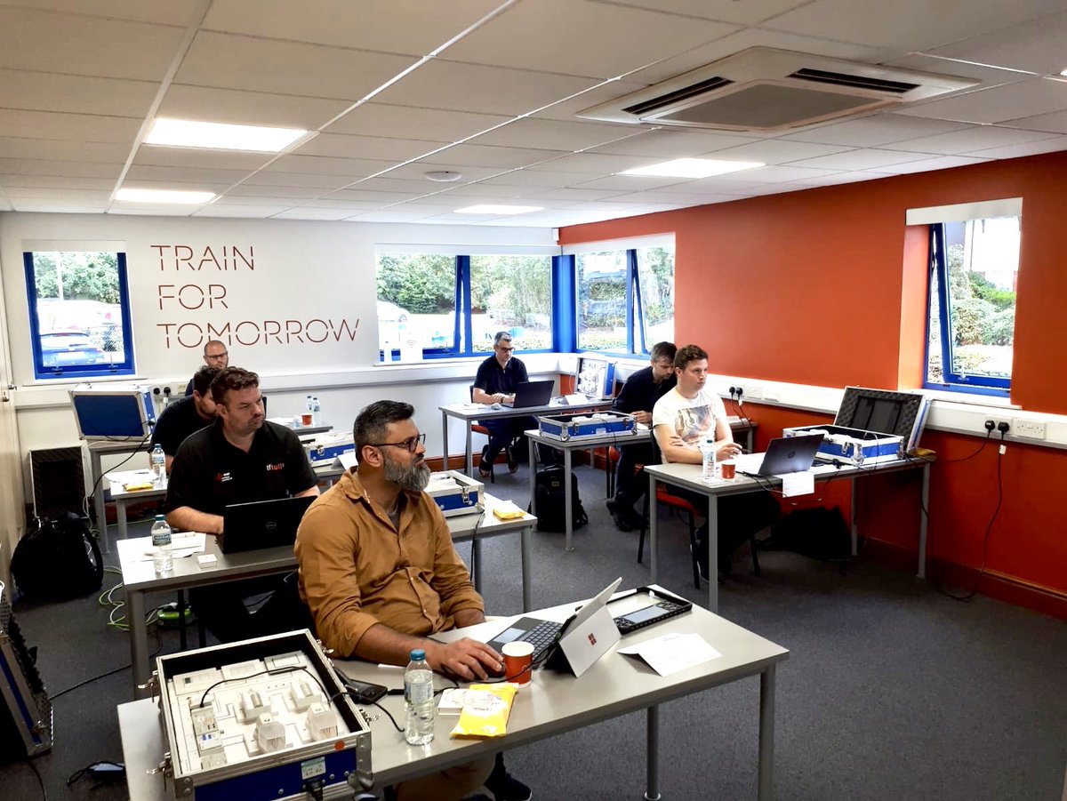 We are pleased to be welcoming back students to our training facility today for the first time since lockdown! Today these guys are taking <a href="/KNXUK/">KNX UK</a> training hosted by Ben Lewis! #trainfortomorrow