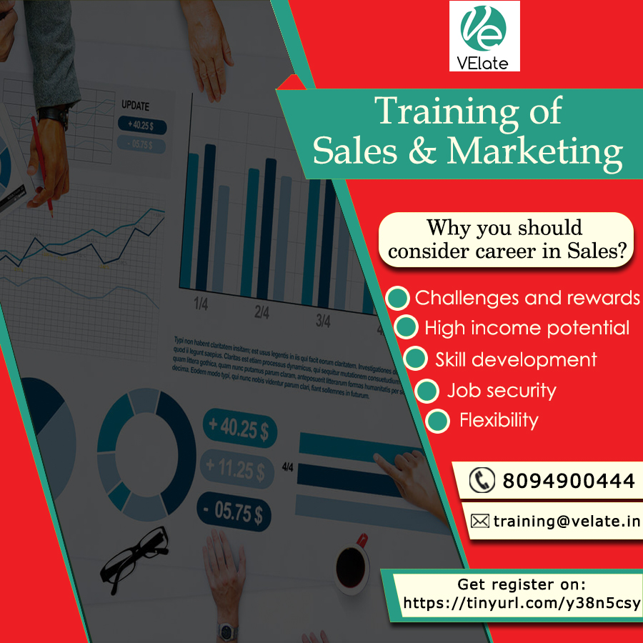 Velate_HR's tweet photo. "Get trained for the best career option with VElate.."
We arrange customized training under the specialized trainers with 100% placement.
"Interested in Sale and Marketing"
get registered on: https://t.co/V0OuE8Mbl7
Website: https://t.co/wfa7yeEn9N
#bpo #business #callcent #bpo https://t.co/lN8TG9AMJx