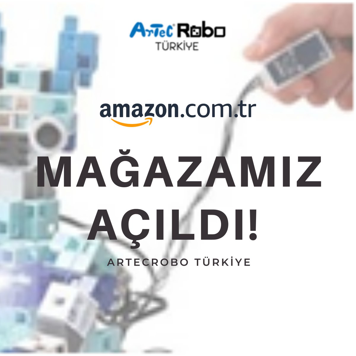 Amazon mağazamız açıldı! rb.gy/ypj8jo’ye özel Artecrobo fırsatlarını kaçırmayın. 👍🏻
#artecrobo #amazon #mağaza #alışveriş #shopping #fırsat #kampanya #elektronik #robotik #kodlama #eğitim #uygunfiyat #lisanslı #code #müfredatlı #istanbul #ankara #izmir #türkiye