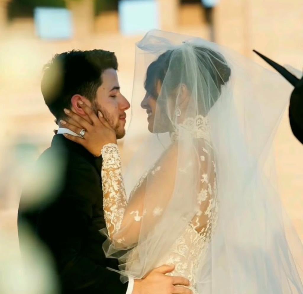 You may now kiss the bride.