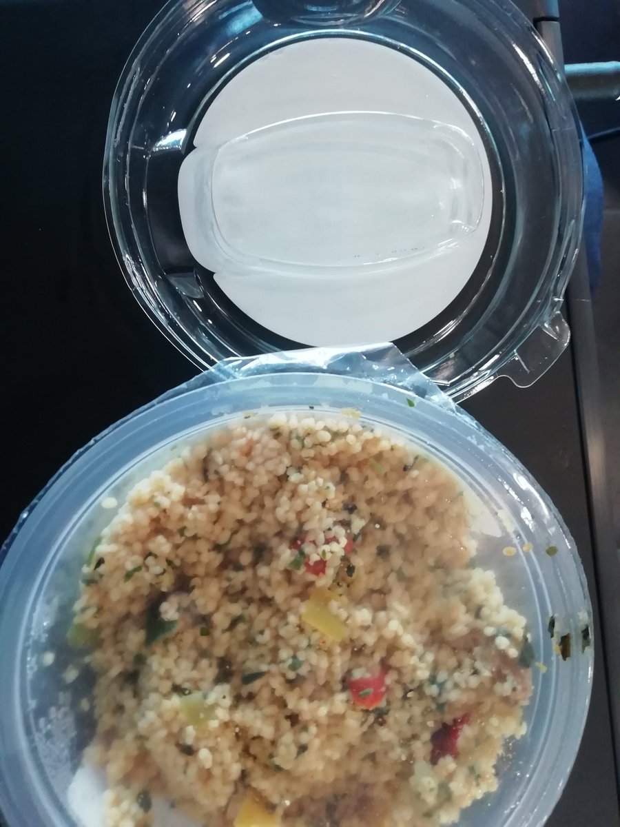 FChatir's tweet photo. @Bonduelle_Group il semblerait que c'est la rentrée pour l'outil industriel également 😉! Il manquait la fourchette dont l'emplacement était bien vide dans un de vos taboulets ! https://t.co/YYiU5OaYH2