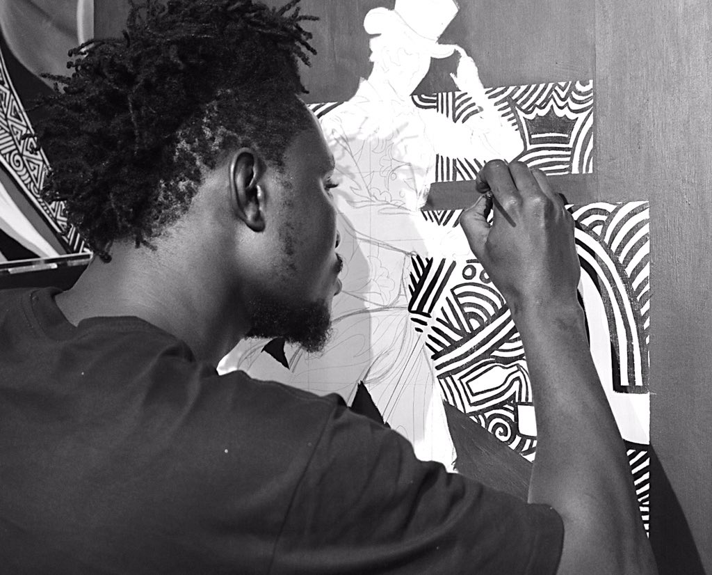 jessejosharts's tweet image. My striding man has his burst of colour because the world as we know it now is full of colour and energy.  So what do you think? #JWStridingManChallenge #JohnnieWalkerAt200 #Ad