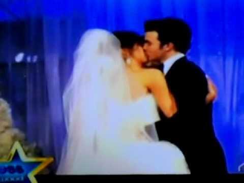 Crowd cheers them on.