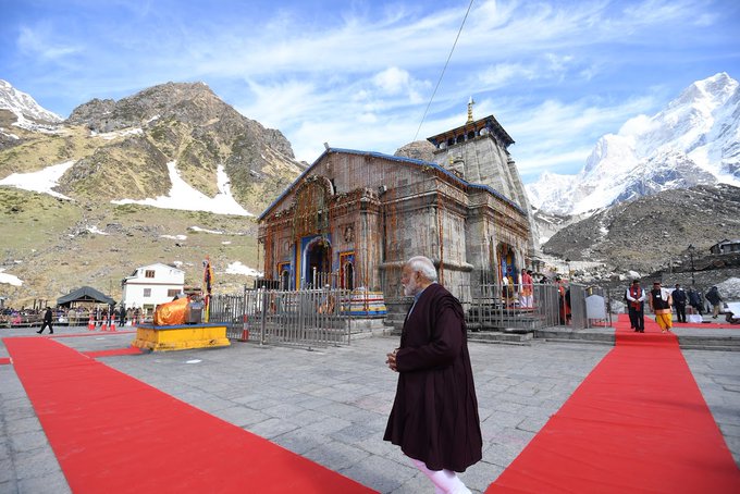 Narendra Modi Kedarnath Vist