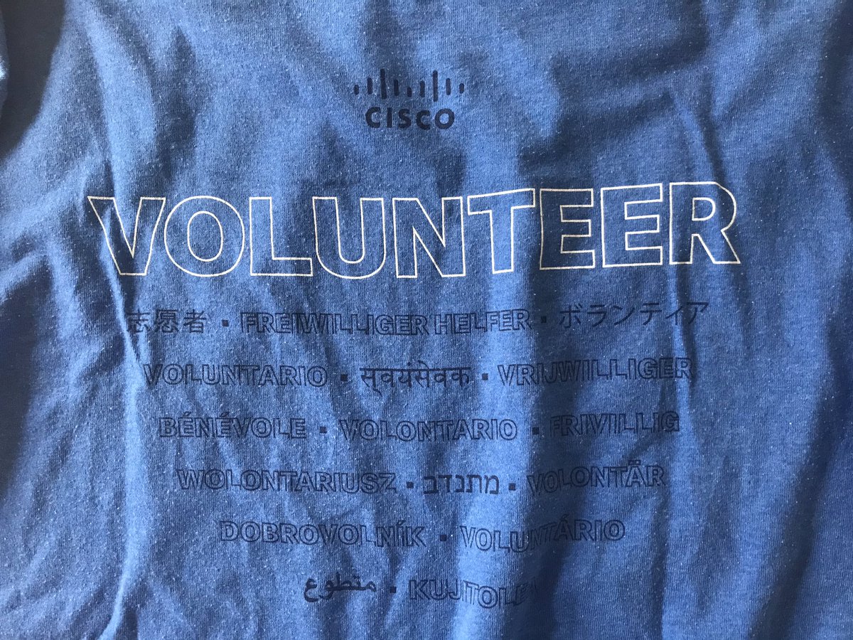nicocervigni's tweet photo. Another #webexday; this time with the opportunity to give back to our  local communities. A great tradition in @WeAreCisco, part of our DNA. Here in NL, @CiscoNederland, supports different organizations today. #LoveWhereYouWork #CiscoFullCircle #WeAreCisco #WeAreGVSE #GivingBack https://t.co/8fKwBv117G