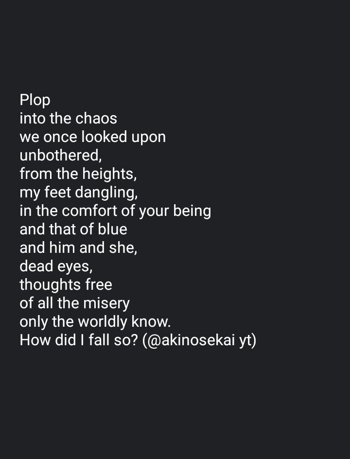 In the saga of #incomplete #poems i keep starting but can't finish cause my thoughts go in every direction possible. they all can't make it into the same story 🤷. #poetrycommunity #poetry #poeticexpression #universe #zero #one #oldsouls #love #death #akinosekai #heavenandhell