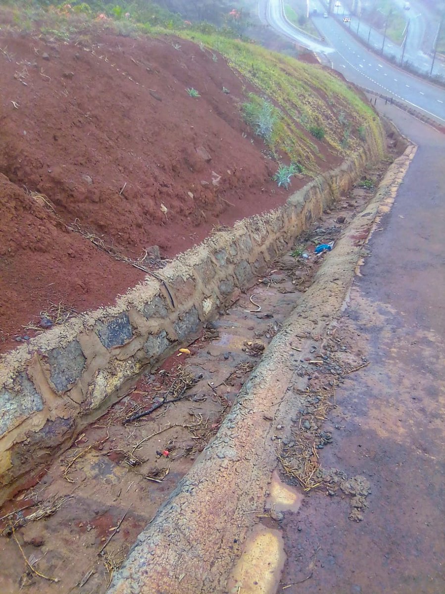 Most of the cattle dip tanks I've seen are better constructed than this drainage.