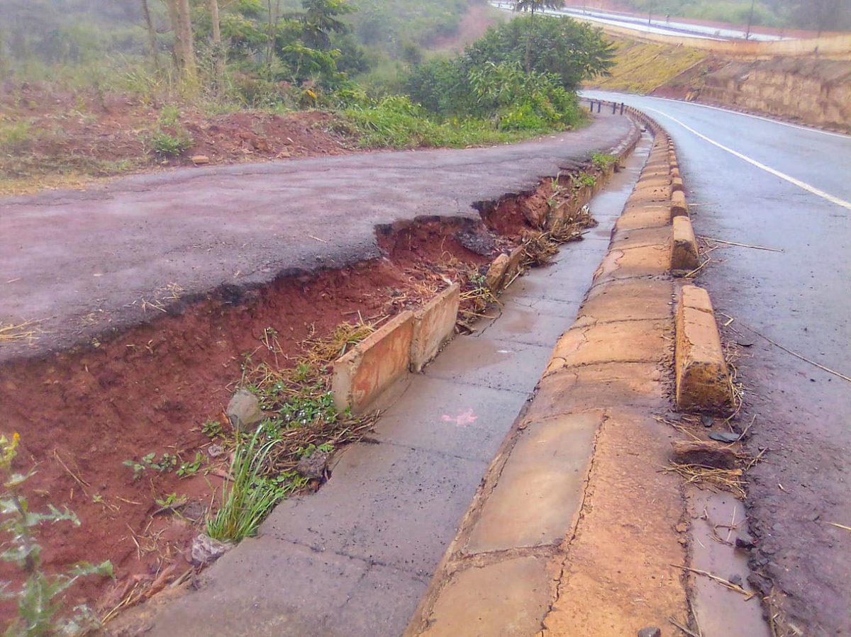 Most of the cattle dip tanks I've seen are better constructed than this drainage.
