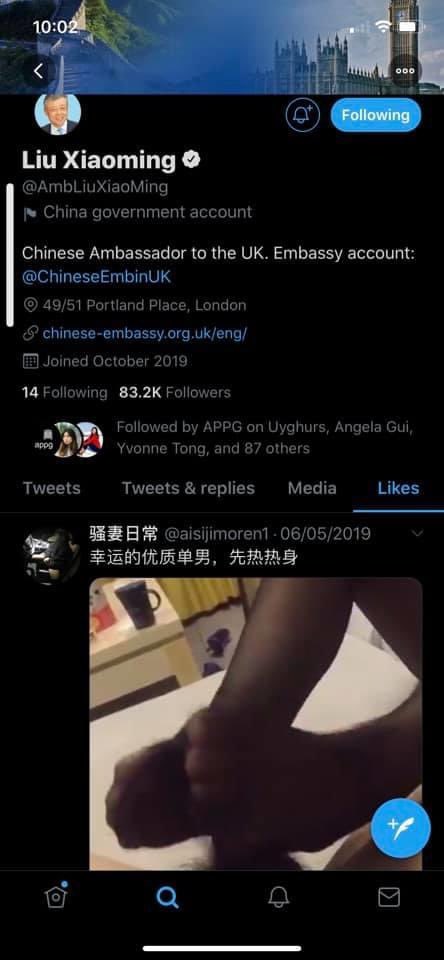 rexklcheung's tweet photo. @AmbLiuXiaoMing 🙃 https://t.co/BiMg2aKnSI