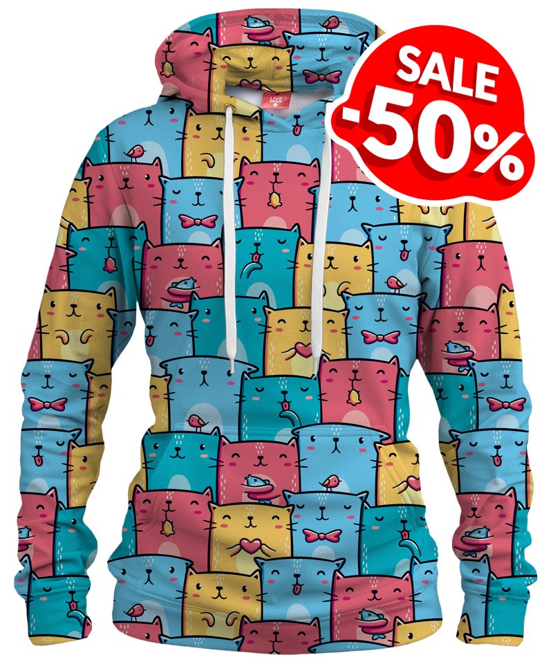 live_heroes's tweet photo. The most beautiful and the cutest outfit: Colorful Cats Pattern hoodie 😍😍😍
🛍️👉 https://t.co/cOpCZ3kJDH
Check our offer: all products are -50%!🔥🔥

#liveheroes #fullprint #alloverprint #hoodie #catspattern #catlovers #cats #cutecats #fashion #outfit #sale #discount #hotprices https://t.co/k4yLQp160H