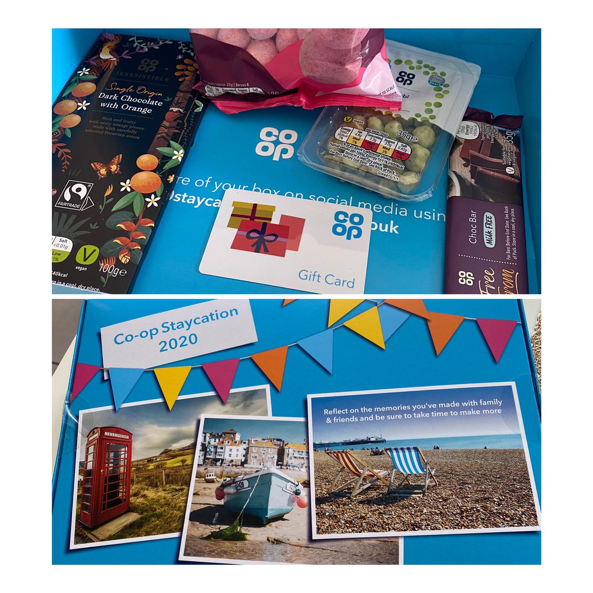 Lovely surprise received today in the post 😊, I’m definitely making the most of the #2020staycation <a href="/coopuk/">Co-op</a> <a href="/alison_lansley/">Alison Lansley</a> <a href="/clarefogden/">Clare Fogden</a>
