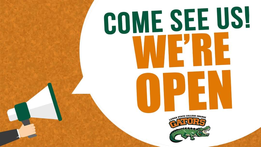 LamarOrange's tweet image. N O W  O P E N 
LSCO is now open following Hurricane Laura. 
All of our campus services are available: Admissions, Advising, Financial Aid, Student Services, Library, Learning Center, Testing Center, and more! 

LSCO.edu