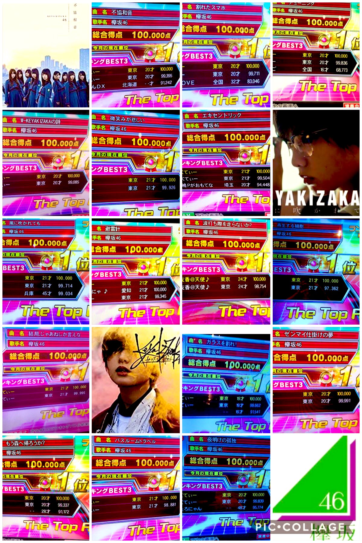 たくてぃー ﾊﾟﾝ ﾖｯｼｬｗｗｗｷﾀｧｧｧｧｧｧｧｱｱｱｗｗｗｗｗｗ 高い声で ｳﾜﾔｯﾀｧｧｧｧｧｧｱｱｱｱｱｱ ついに今日で念願の欅坂46全楽曲ランキングバトル100点制覇することができました 長かった 一番大きな目標達成できて嬉しいです 応援してくださった方々ありがとう