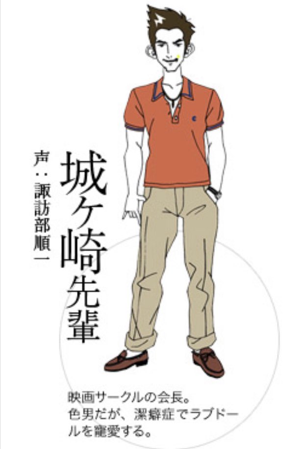 あかし 四畳半神話体系のキャラってアジカンがモデルになってたりするのかな 私はゴッチだし小津は建さん城ヶ崎先輩に山ちゃん潔みを感じるんですが