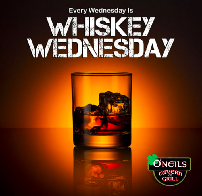 oneilstavern's tweet image. Every Wednesday is Whiskey Wednesday! All Whiskey 50% Off! #oneilstavernandgrill #whiskeywednesday #bestoftheboat
