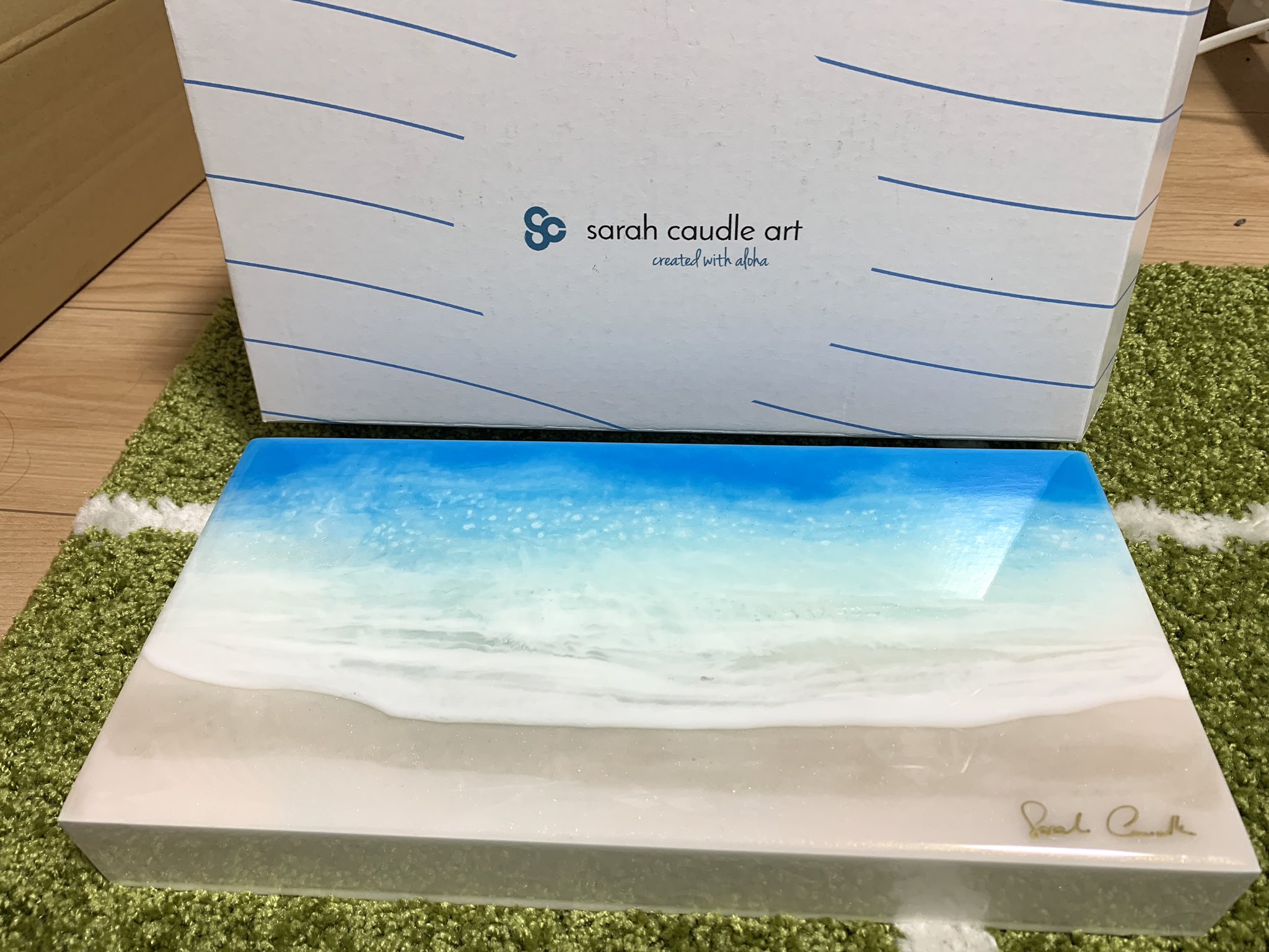 サラカードル　★原画★ レジンアート サラカードル ☆原画☆ レジンアート Sarah Caudle