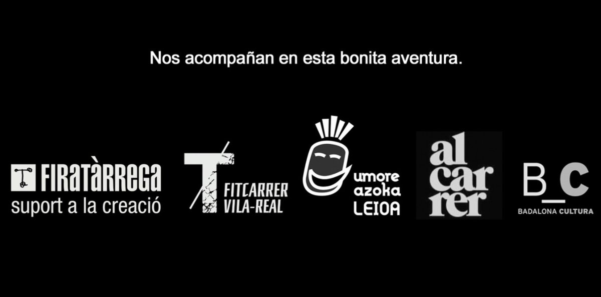 TeatreraLa's tweet photo. En aquest viatge no estem sols, tenim uns partners increïbles:
👏@umoreazoka
👏FIT Carrer de Vila-Real
👏@AlCarrerVila
👏Badalona Cultura 
I suport a la creació de @firatarrega que comença avui i li desitgem llarga vida!

Moltes gracies per ajudar-nos a deixar aquesta Herència ❤ https://t.co/gZPdQoR7rw