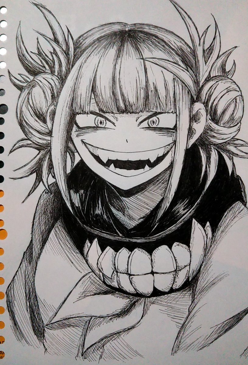 ヒロアカ 最近授業中に描いたトガちゃん 可愛いでしょ 艸 モブのイラスト