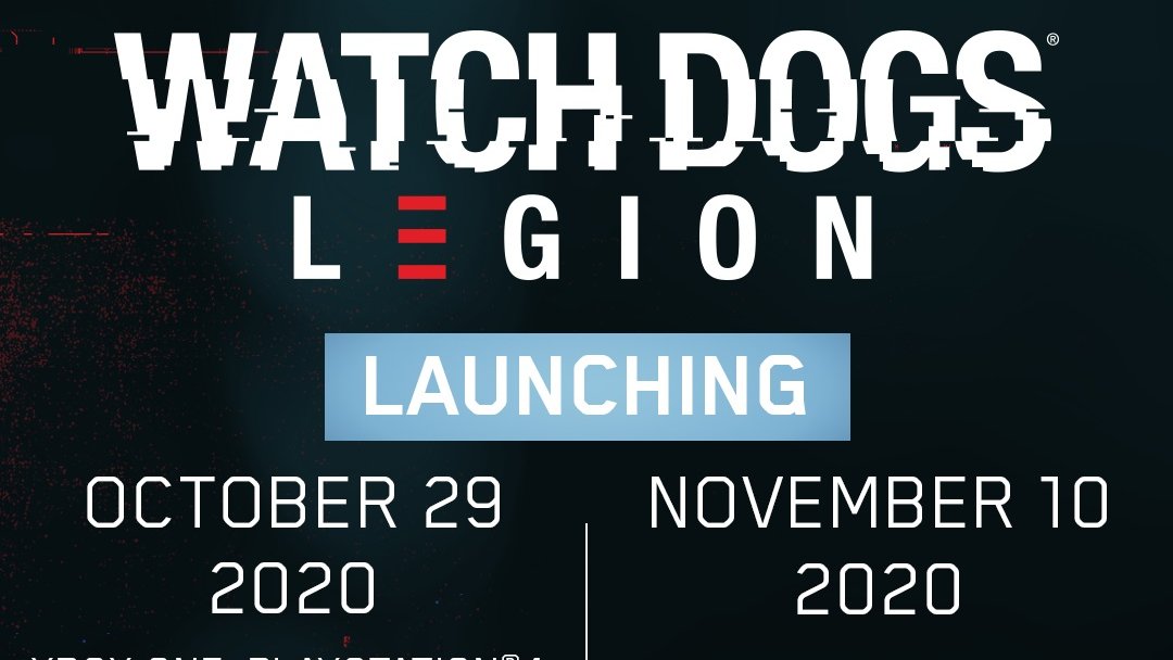 Watch Dogs Legion For PS4 & Xbox One