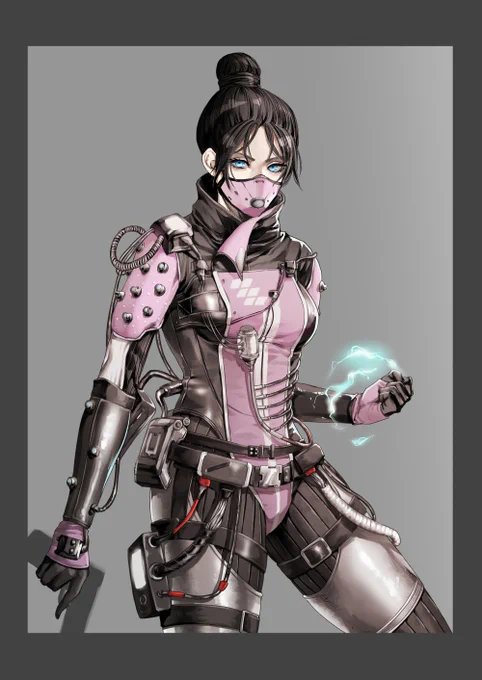 ちょっと手直しした過去絵レイス再掲 