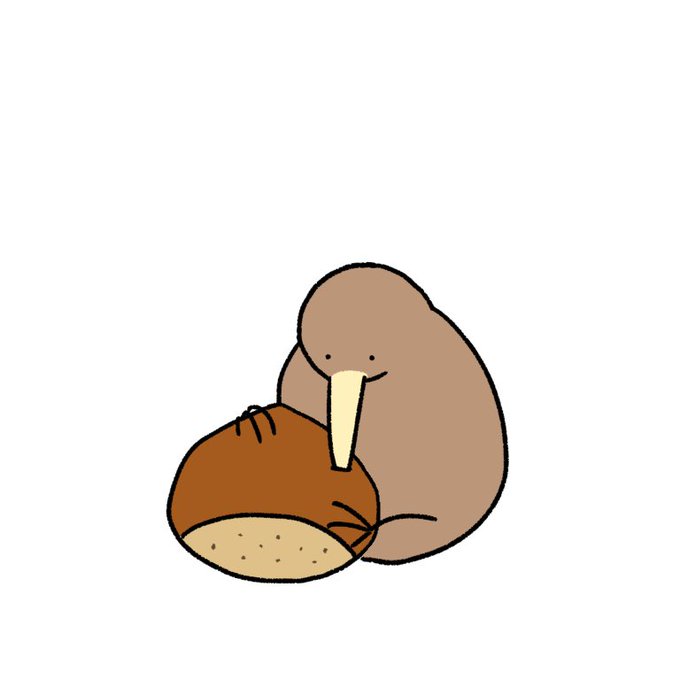 クリを剥いてくれるキーウィ 