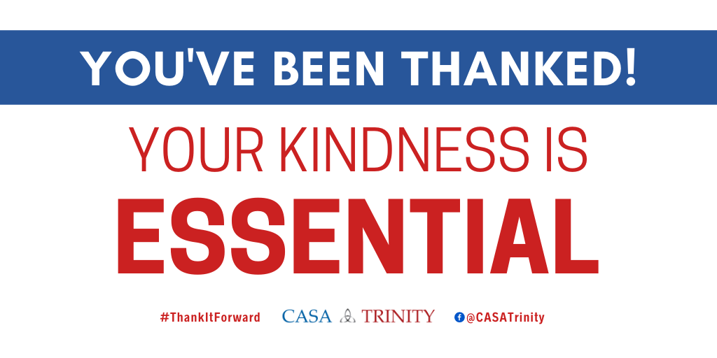 CasaTrinity's tweet photo. Whether you've worked throughout the pandemic, or are just getting back to work. We'd like to thank you for all that you have done and continue to do! So many new procedures to follow and safety to maintain. From all of us at CASA-Trinity, thank you!! #ThankYou #ThankItForward https://t.co/ZW8pszIx51
