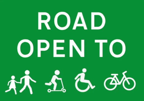 SustransLondon's tweet image. @SarahJ_Berry - We love your inclusive #RoadOpen sign, and love even more that they are being used on our streets! Amazing work :) 

#London #StreetSpace #StreetsForPeople