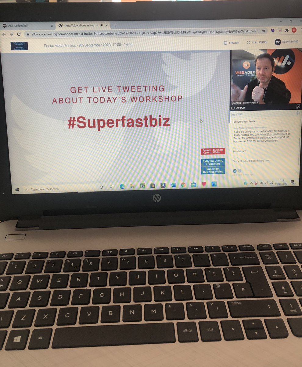 Fabulous #superfastbiz workshop today 😃 need to sort my platforms out! Thank you <a href="/_businesswales/">Business Wales</a> and Angus <a href="/WebAdeptUK/">Web Adept UK - Online to Success</a> 
cagrodwellglass.co.uk