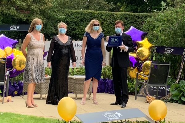 MargarethseH's tweet photo. So proud to receive Award from #HCPA and the #HertsCareAwards2020 for our outstanding achievements during Covid-19 pandemic https://t.co/DR00MAfFXC