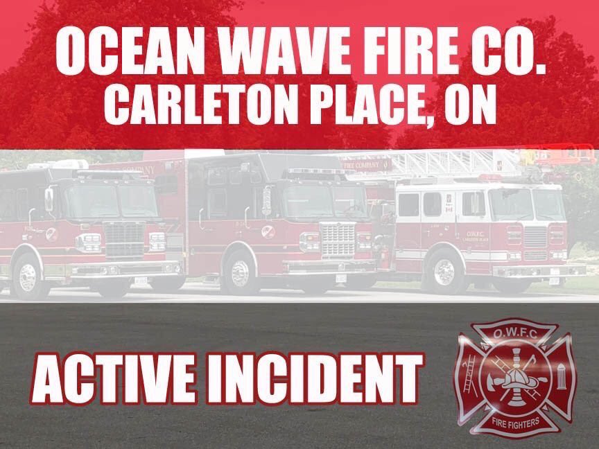 CPFire_Dept's tweet photo. Firefighters on location of a natural gas leak between Bridge St. and Townline Rd. Please avoid area! @ChiefMeunier https://t.co/hyKZ4CFUFr