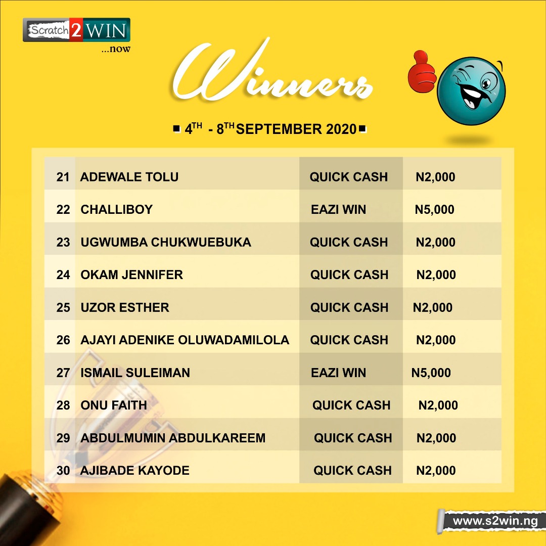 Scratch2W's tweet photo. Register now on https://t.co/FqPMQxq0dB to join the winning team.
#Scratch2win #winningteam🏆  #WINNER  
RT

#WednesdayThoughts #COVID19
#StarGirlErica https://t.co/ZSDRZC2EH9