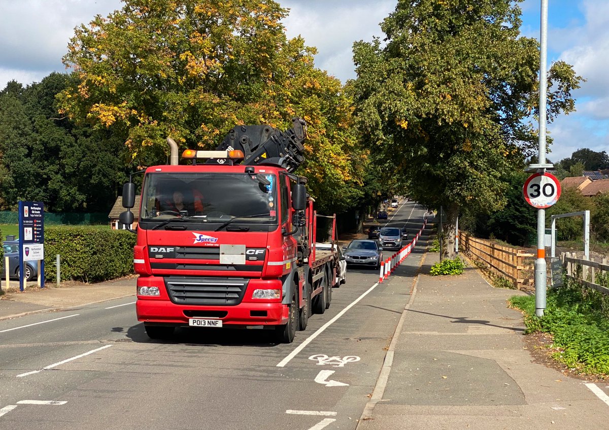 In the case of Rushmere Road, solution could be wider, kerb separated bike lanes both ways, a 20mph & 3.5t weight limit for the narrowed road, with camera turned back on. Or we could fell some trees and do it properly! What we have, is the wrong scheme in the wrong place. Again.