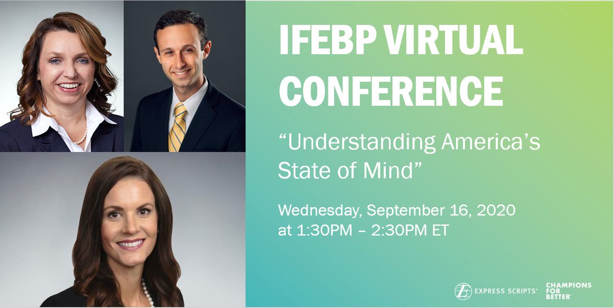 ExpressScripts's tweet photo. Next week, join Express Scripts’ experts as they discuss the latest trends in #mentalhealth and the impact of #COVID19 at @IFEBP’s virtual conference. Learn more: https://t.co/v0W9tp8mBh https://t.co/PdWWK8dElF