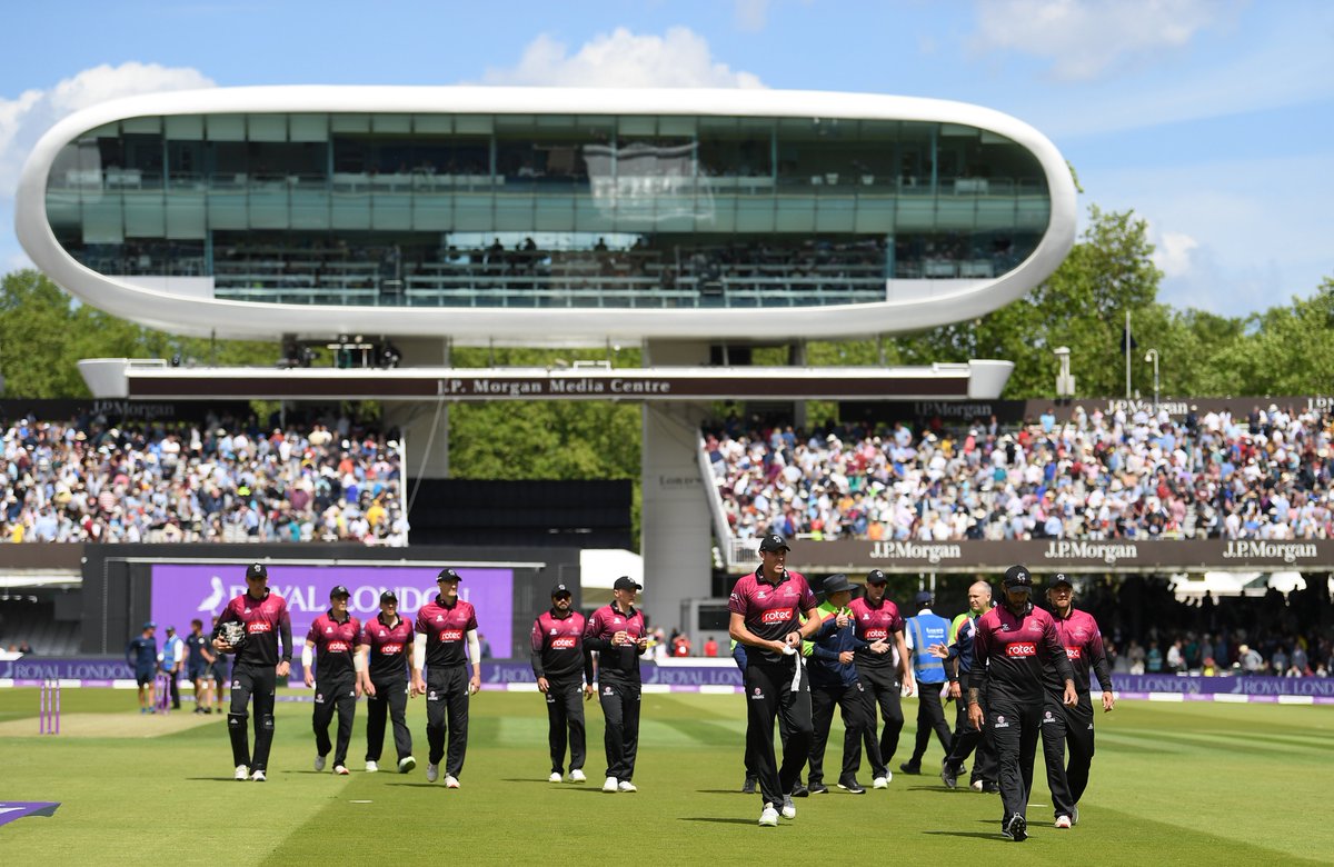 SomersetCCC's tweet photo. Lord's.  

#WeAreSOMERSET https://t.co/JriW2ovlmW