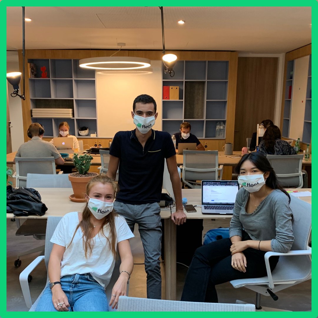 C’est la #RENTREE2020  et l’équipe de <a href="/fleet_co/">Fleet</a> s'agrandit !  🥳

L’équipe de Fleet est très heureuse d'accueillir 3 nouveaux membres dans nos nouveaux bureaux chez Spaces !

💪🏼Abbes : Bras droit d'Alexandre Berriche
📝Camille : Content Manager
🎯Belinda : Ops Excellence