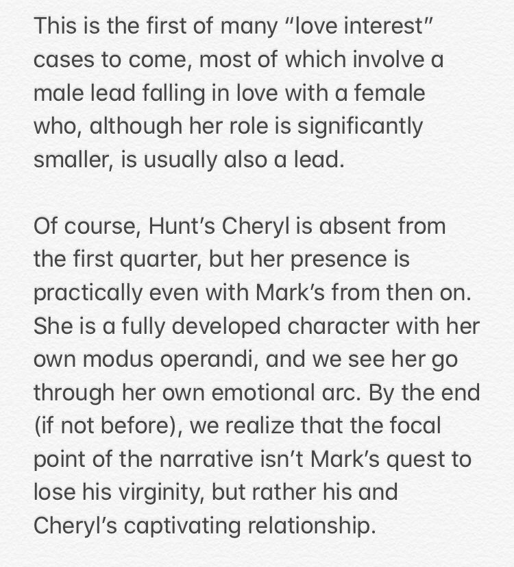 15. Helen Hunt (The Sessions)Nom S, belonged in LScreen time: 39.66%I ended up putting a lot of thought into this one, so I’ve had to attach my explanation separately: