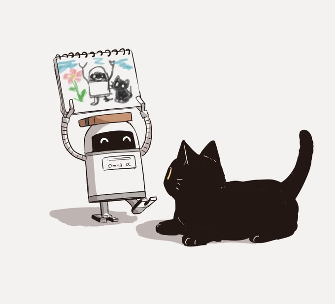 「黒猫 何かを持っている」のTwitter画像/イラスト(人気順)