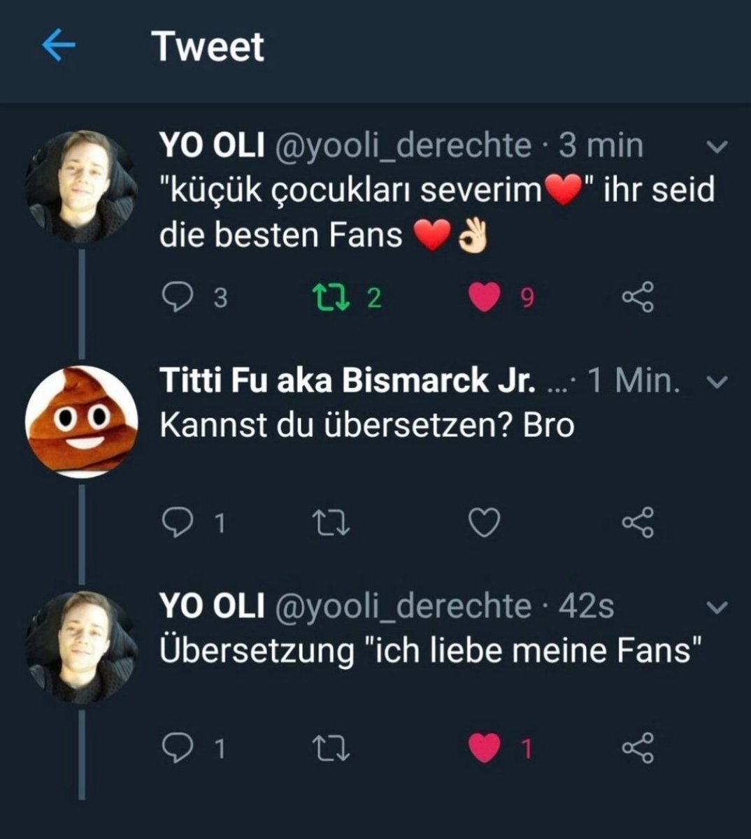 pechmenibackup's tweet image. kurz yo oli überführt