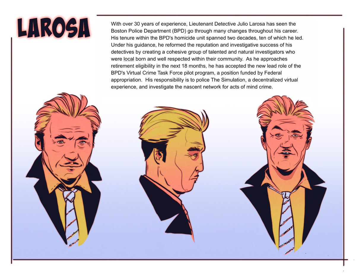 indiecomixdisp's tweet photo. Meet LaRosa from @digitalpoolscomic! The Digital Pools is a cyber noir crime saga about an aging detective who enlists the help of a digital hacker with a troubled past to police the virtual net.
#indiecomic #supportindiecomics #kickstartercomics #indiecomixdispatch #indiealways https://t.co/q9p5SZoc8d