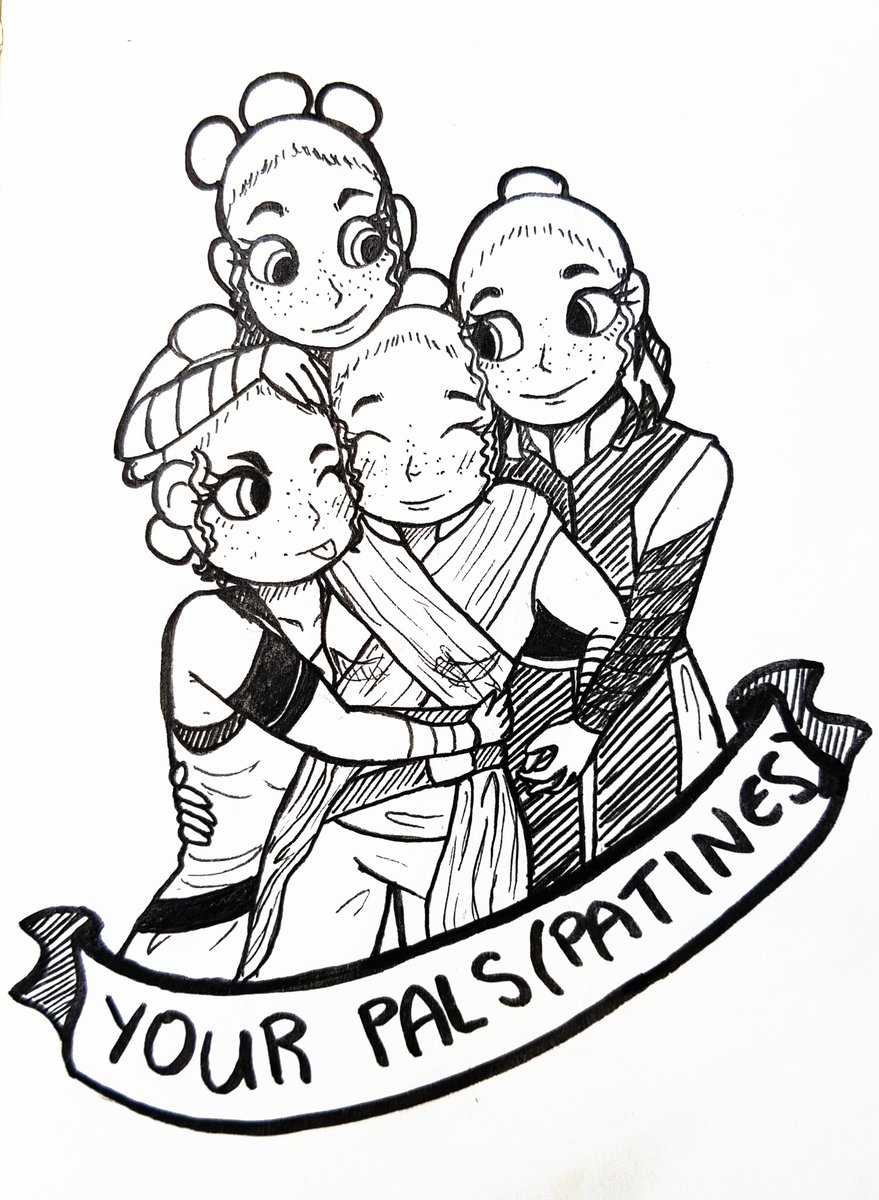 speaking of making it yours, if you made it through the whole thread and entirely misread my first tweet, as I feel many have, here are the rey palspatines, as seen in the ach-to force mirror