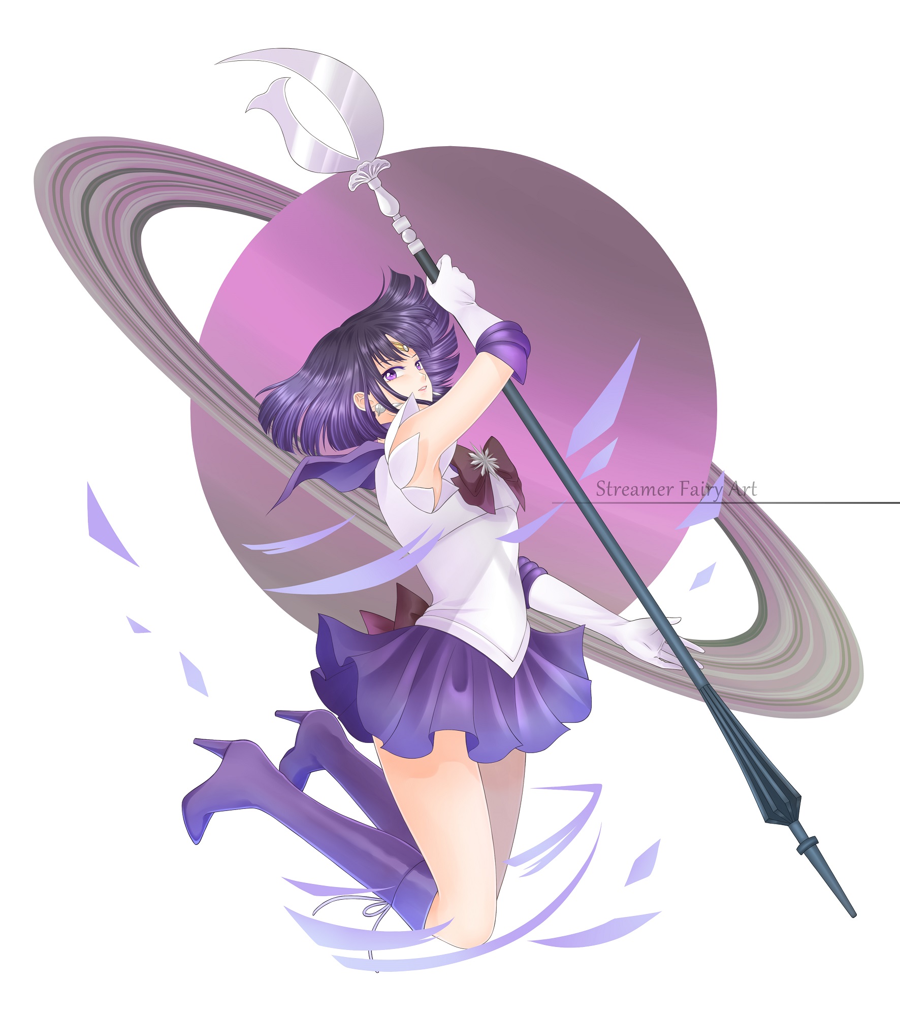 Streamer Fairy Art 19 S Fanart Sailormoon Sailorsaturn 水手土星 土萌ほたる 美少女戦士セーラームーン セーラーサタンー Sailormoonfanart Hotarutomoe セラムンイラスト部 T Co Dfe32pisa7 Twitter