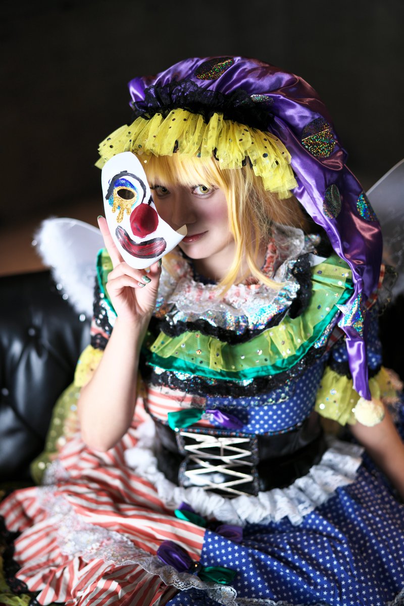 Ｌサイズ 東方project クラウンピース Enchantmen コスプレ衣装 Amazon.co.jp: 東方紺珠伝 クラウンピース コスプレ衣装 : ホビー