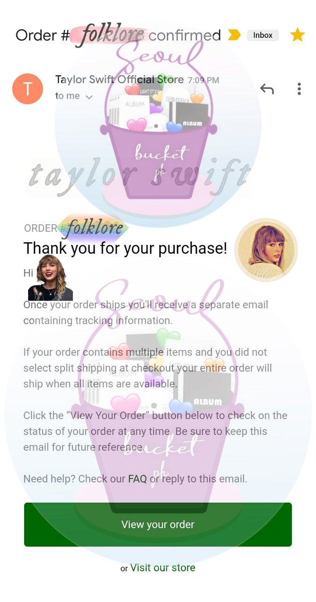 SeoulBucketPh's tweet photo. #SeoulBucketPHUpdates
๐ฟ B2 Taylor Swift's #Folklore Album and Merch are Ordered and Paid already! ๐ฅฐ
Maraming salamat po for your support and trust! ๐๐
~sa mga gusto pa po humabol, pwede pa po, we're still accepting orders! โบ
#TaylorSwift #folkloreOutNow #cardigan https://t.co/FHOmgCraOQ
