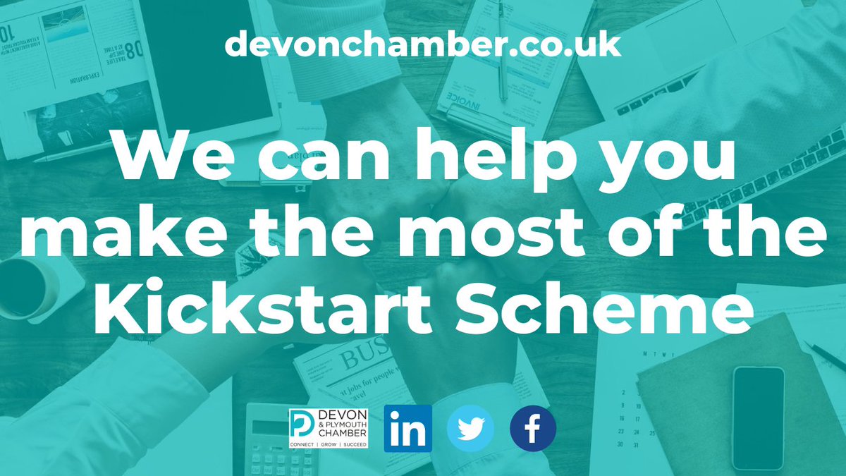 Chamber_Devon's tweet photo. We're proud to support the Department for Work &amp; Pensions in helping small businesses get involved in the KickStart Scheme 🤝

Please register your interest using the form on the link below and we will be in touch with instructions for the next stage 👇

https://t.co/zJWzOZeil7 https://t.co/rEjNsWJdE4