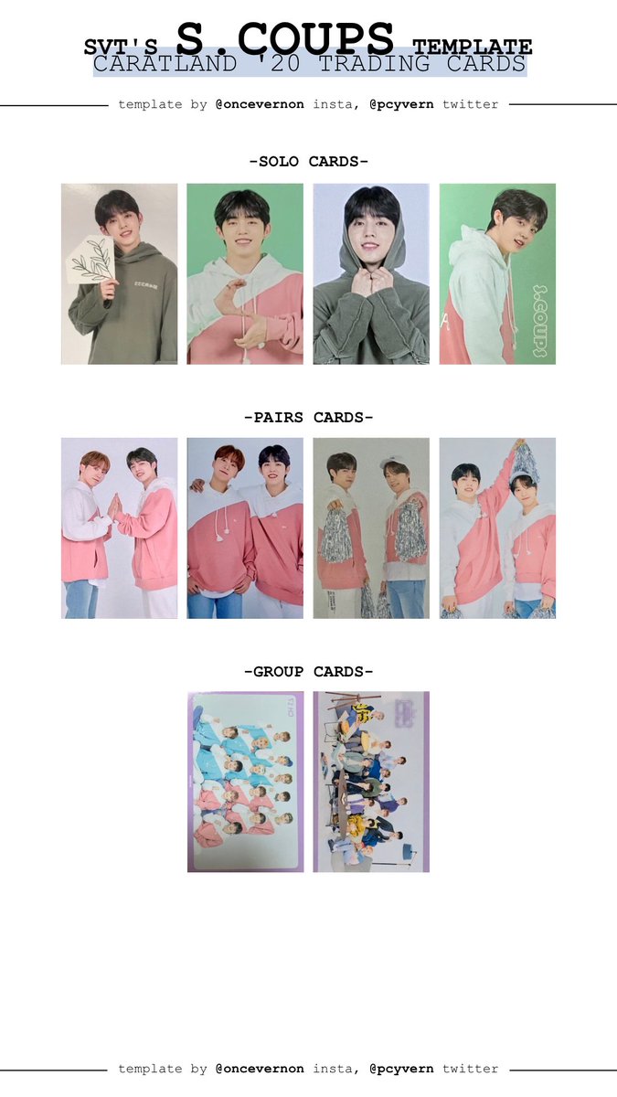(1) Scoups Photocard ListCr. On pict   #SEVENTEEN   #세븐틴   #포카   #세븐틴포카   #세븐틴포카리스트