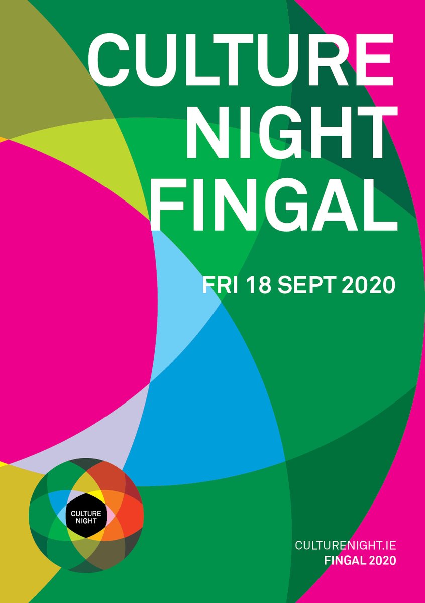 Fingal County Council Arts Office is delighted to announce an exciting programme of free events taking place in various locations in Fingal to celebrate Culture Night: music, poetry, workshops, tours &amp; talks. Read more: bit.ly/3bIGQJj Programme: bit.ly/2DHMNK4